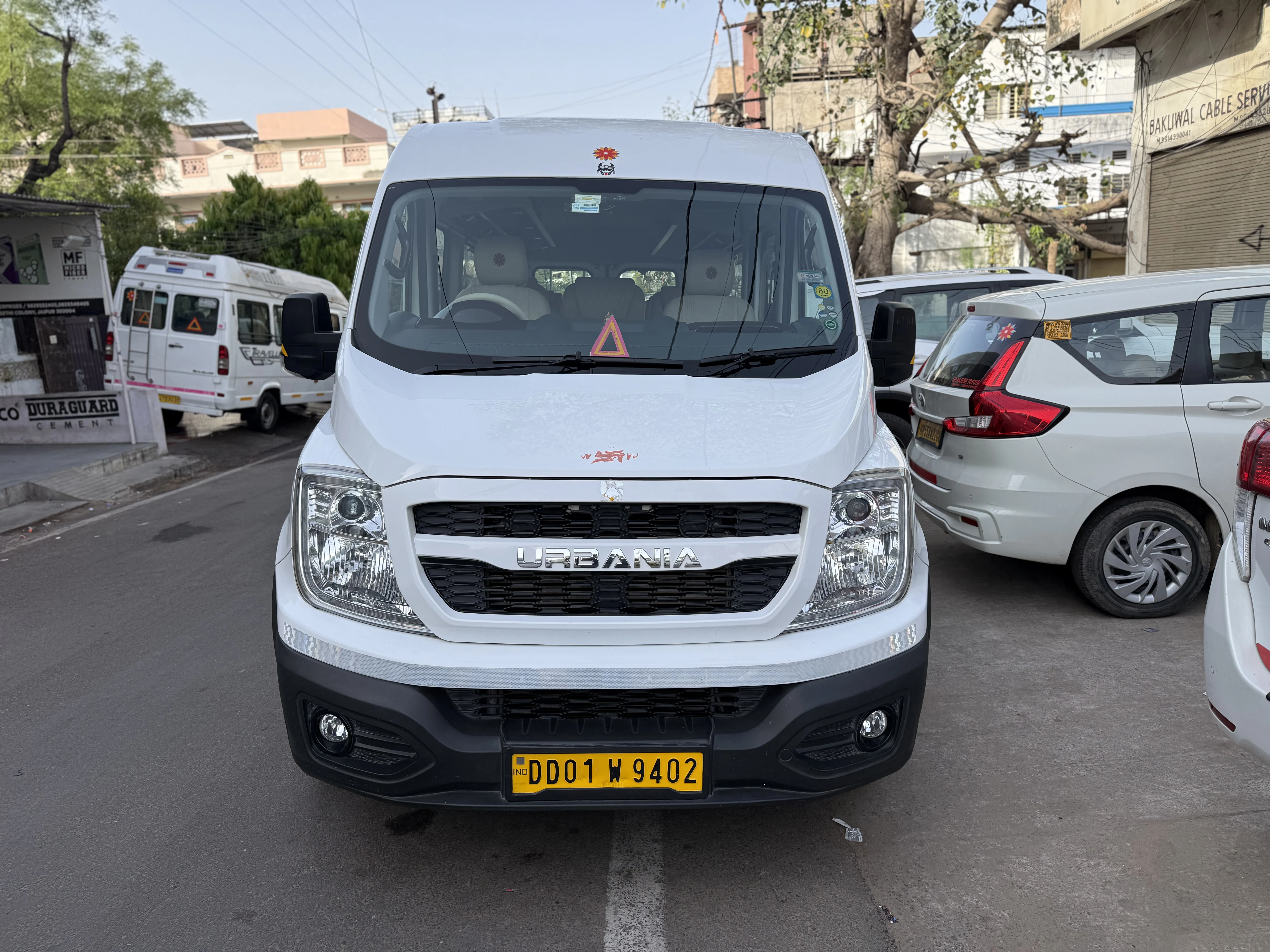 17 Seater Force Urbania rental Jaipur with driver