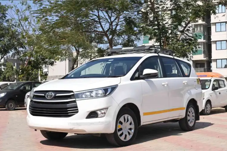 Toyota Innova Crysta luxury car rental Jaipur
